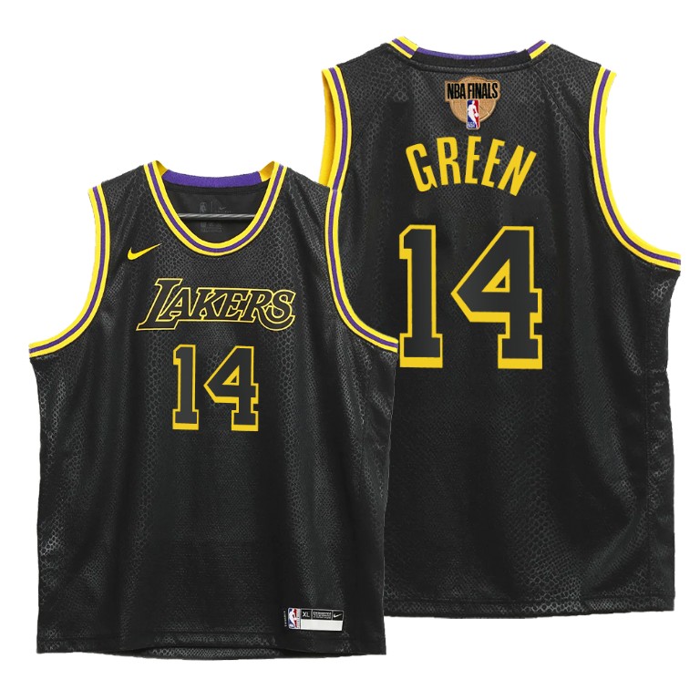 Youth Los Angeles Lakers Danny Green #14 NBA Inspired Mamba 2020 Western Conference Champions Finals Black Basketball Jersey QCJ5483NQ